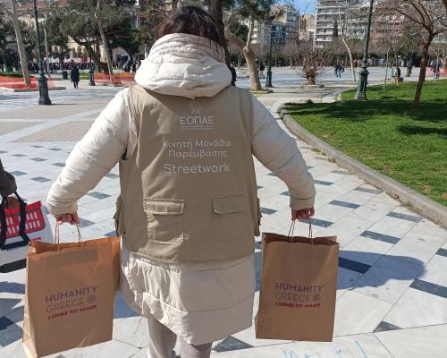 Παρεμβάσεις της Κινητής Μονάδας Παρέμβασης Θεσσαλονίκης στο κέντρο της πόλης