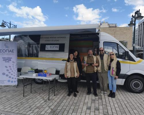 Καρναβάλι 2026. Δράση από την Κινητή Μονάδα Παρέμβασης Πάτρας.