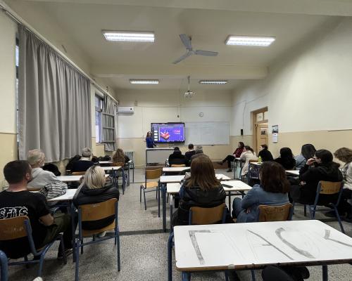 Eνημερωτική δράση με θέμα «Η δύναμη της επιλογής: Ζω χωρίς καπνό»
