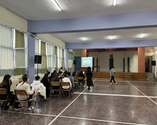 «Παράνομες ουσίες και αλκοόλ: Μύθοι και Αλήθειες» - Εκπαιδευτική Δράση στο 26ο Γυμνάσιο Θεσσαλονίκης