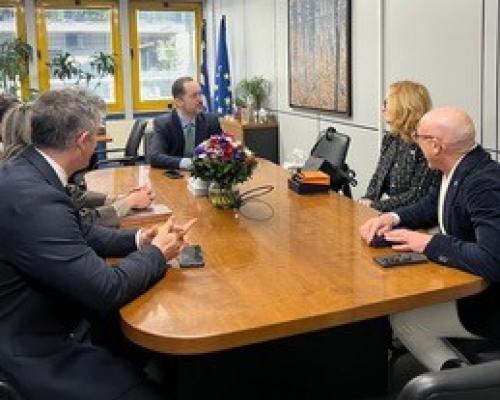 Επίσκεψη της νέας Επικεφαλής του EUDA κας Nolan στον ΕΟΠΑΕ