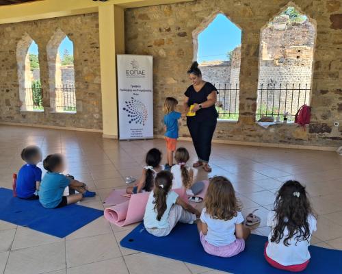 Βιωματική Παρέμβαση από το Γραφείο Πρόληψης και Ενημέρωσης Χίου